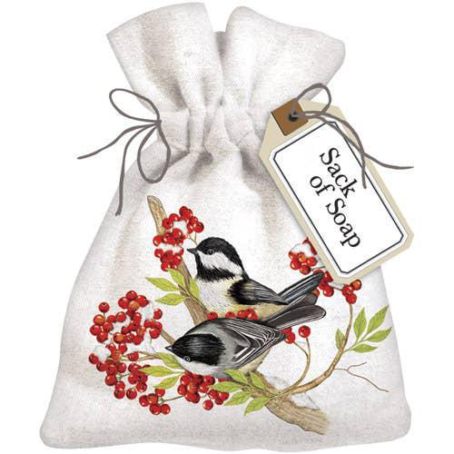 Winterberry Sack of Soap